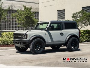 Ford Bronco Custom Wheels - HF6-4 by Vossen - Satin Black Ford Bronco Custom Wheels - HF6-4 by Vossen - Satin Black